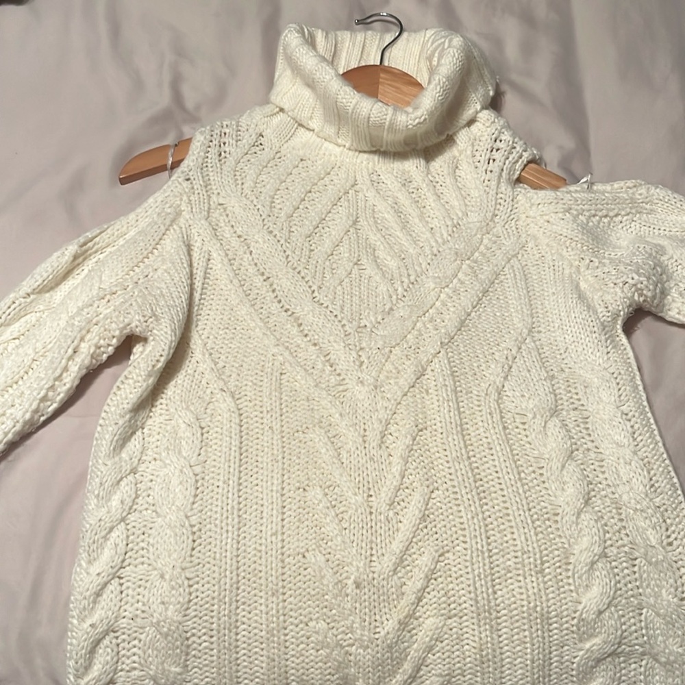 Cream sweater